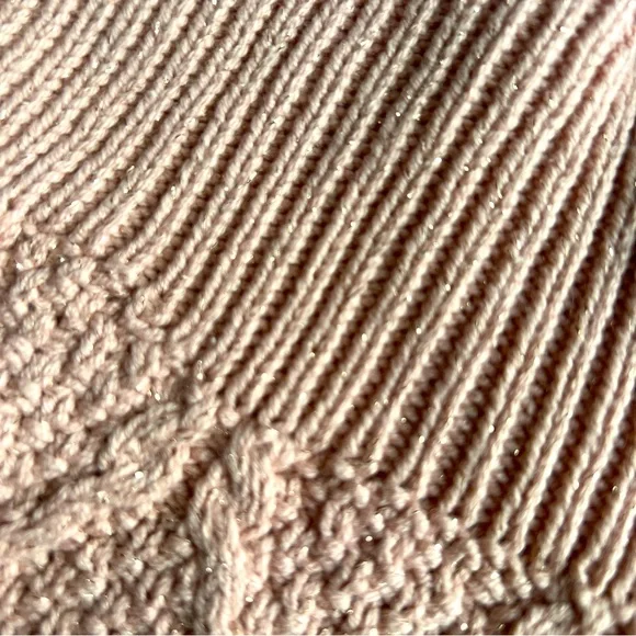 Croft & Barrow Women's Pink Sparkly Sweater NWT - Size XL - Picture 7 of 8